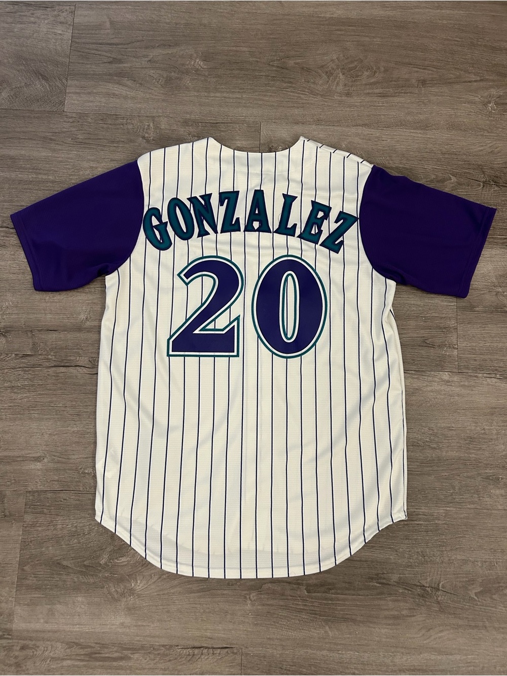 majestic cooperstown collection luis gonzales arizona diamondbacks jersey NWT